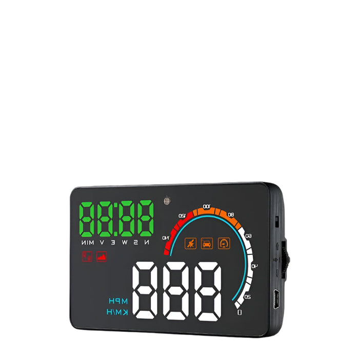 4 Inch Gps Head Up Display Speed Direction Distance Kilometres