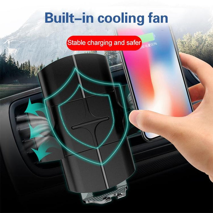 Car Automatic Wireless 10w Fast Charge Phone Holder