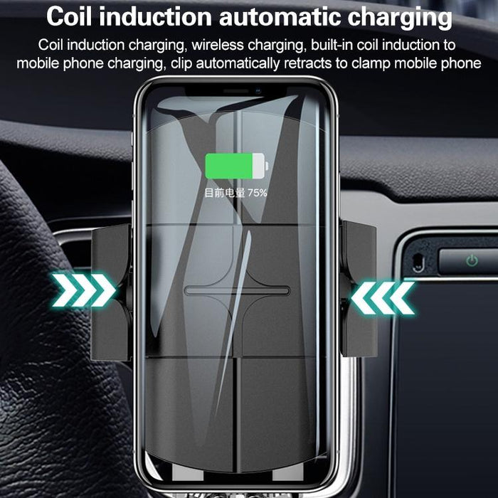 Car Automatic Wireless 10w Fast Charge Phone Holder