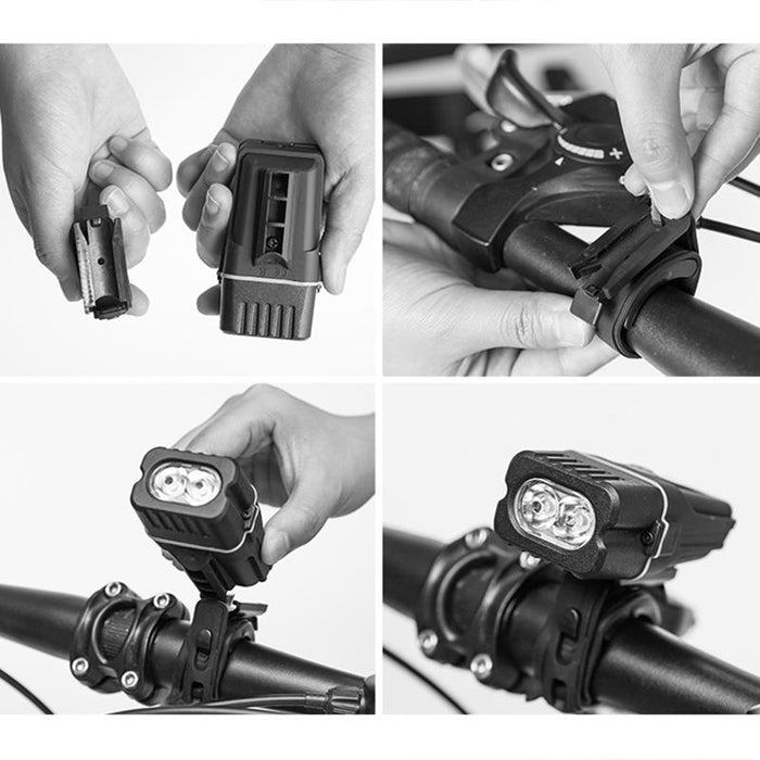 Rechargeable Bike Headlights For Night Riding