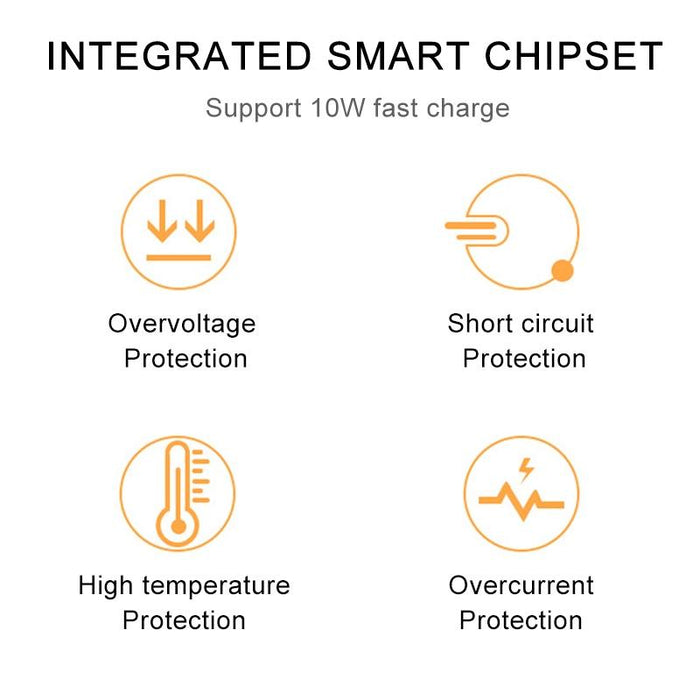 Car Qi Standard Wireless Charger 10w Quick Charging