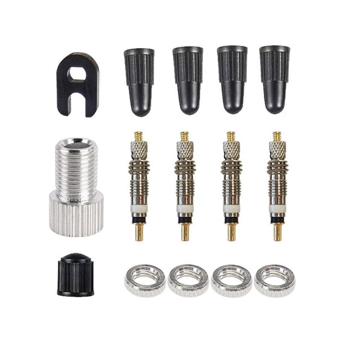 15-Piece French Valve Core Adapter Set