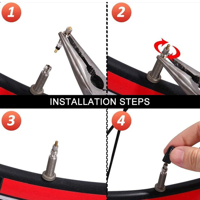 28-Piece French Valve Core Adapter Set