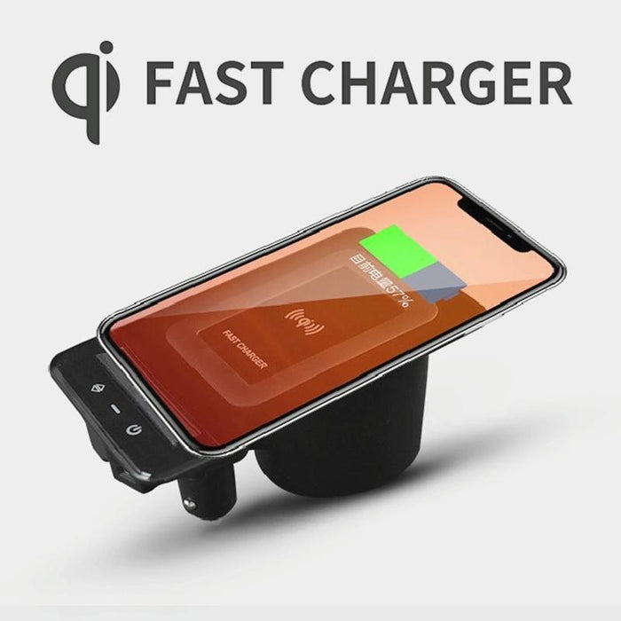 Hfc-1052 Car Qi Standard Wireless Charger 15w / 10w Quick