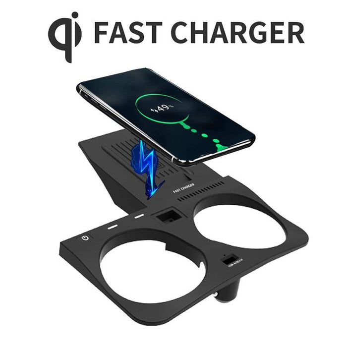 Hfc-1019 Car Qi Standard Wireless Charger 10w Quick