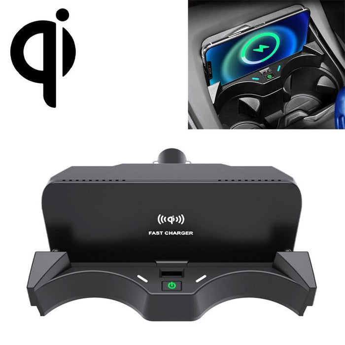 Car Qi Standard Wireless Charger 10w Quick Charging For Bmw