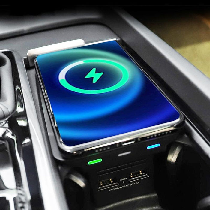 Hfc-1010 Car Qi Standard Wireless Charger 10w Quick