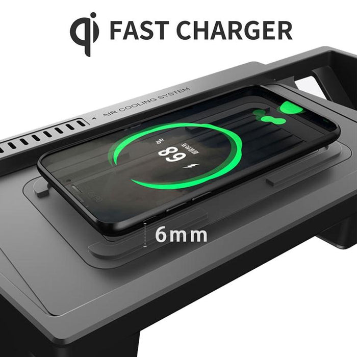 Hfc-1033 Car Qi Standard Wireless Charger 10w Quick