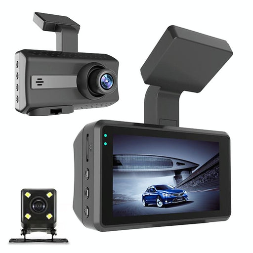 Front and Rear Dual Camera Hd Infrarednight Vision Car Dash