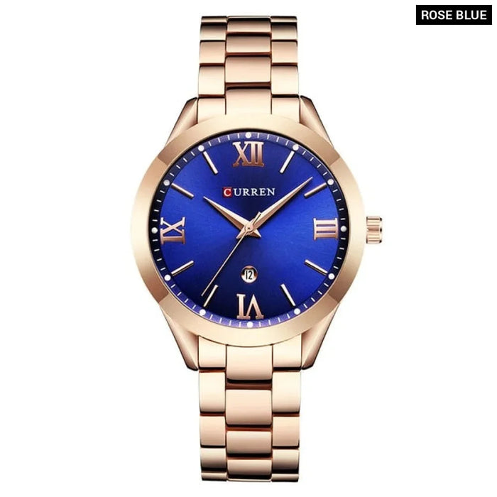 Fashion Design Gold Bracelet  Wristwatches For Women