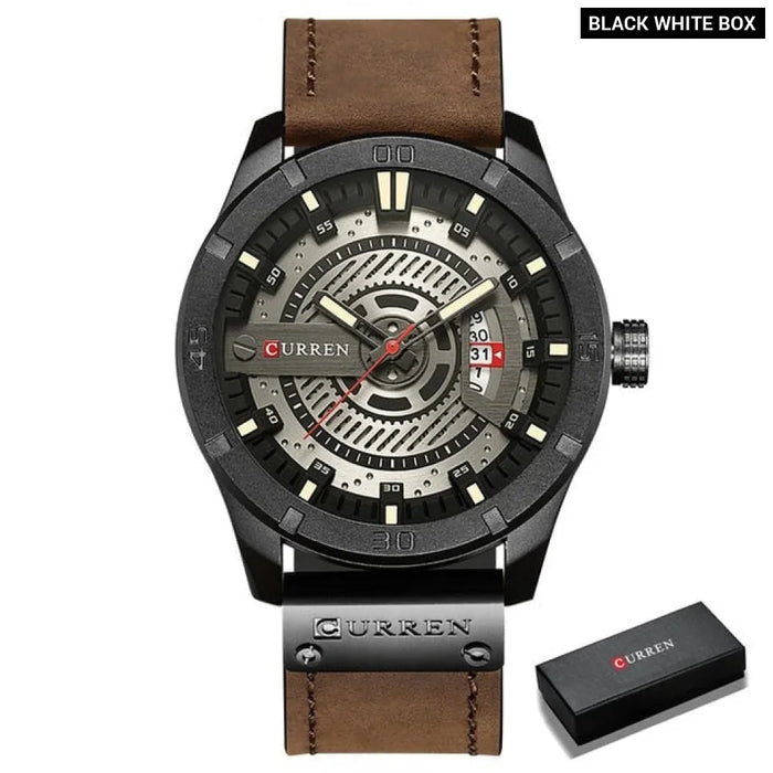 Fashion Creative Watches Casual Military Quartz Sports Wristwatch Display Date Male Clock Hodinky