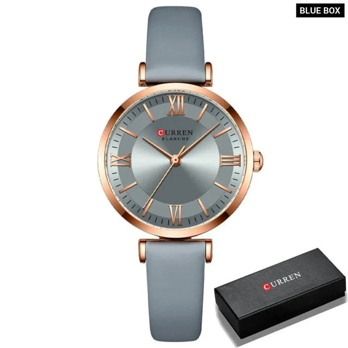 Watches For Women Simple Quartz Leather Clock Female Elegant Wristwatches