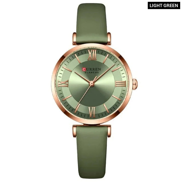 Watches For Women Simple Quartz Leather Clock Female Elegant Wristwatches