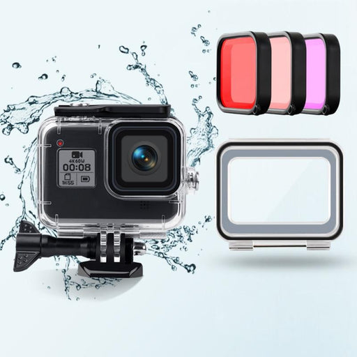 45m Waterproof Case With Touch Back Cover And Lens Filter