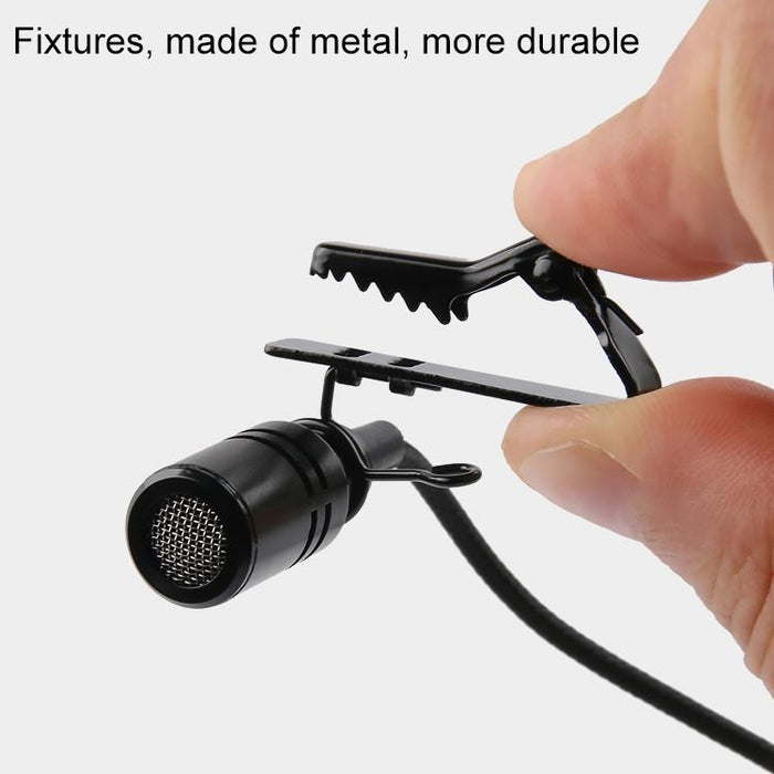 Condenser Microphone With Tie Clip For Sjcam Sj7 Sj6 Sj360