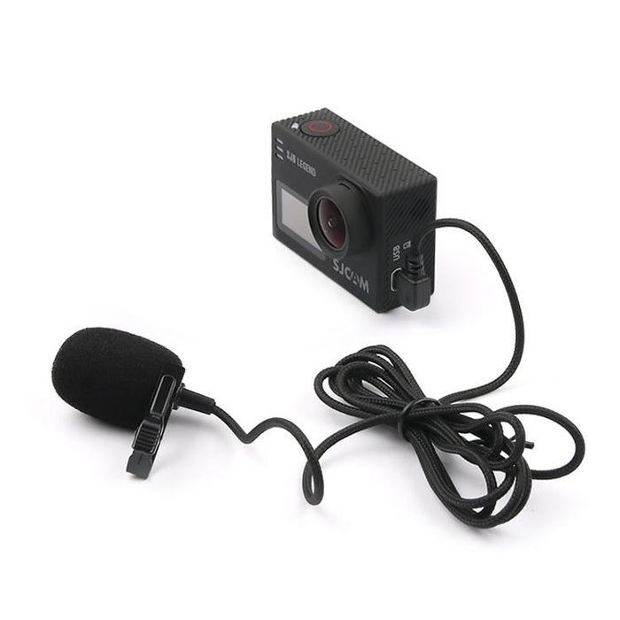 Condenser Microphone With Tie Clip For Sjcam Sj7 Sj6 Sj360