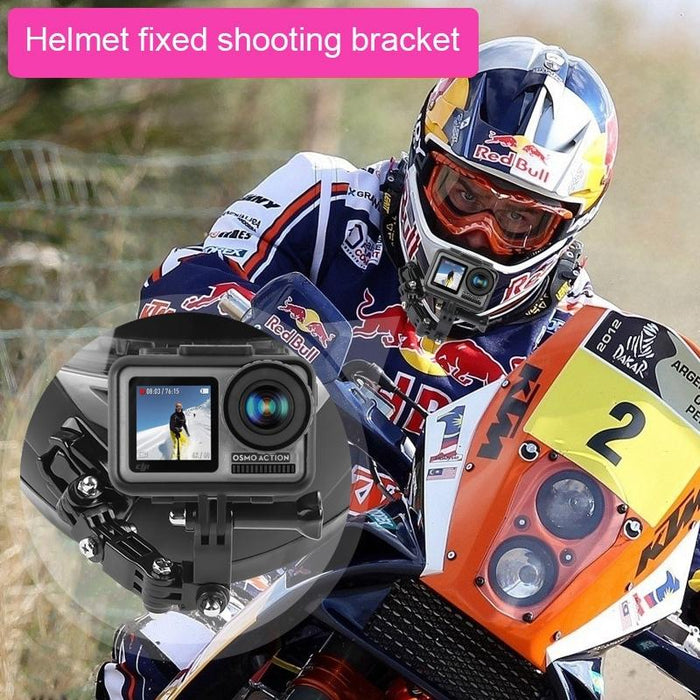Multi-joint Helmet Mount Set for Action Cameras