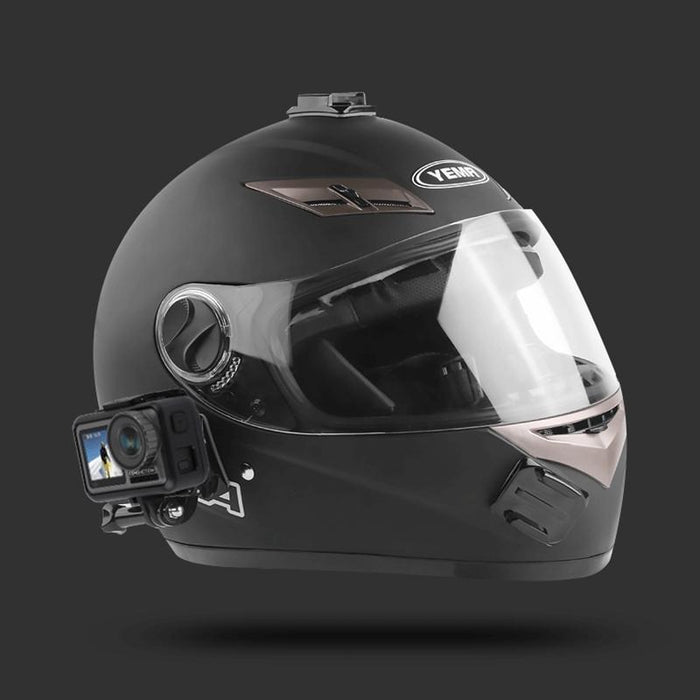 Multi-joint Helmet Mount Set for Action Cameras