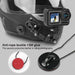 Multi-joint Helmet Mount Set for Action Cameras