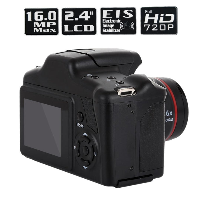 1.3 Mega Pixel Hd Dv Slr Camera 2.4 Inch Lcd Full Hd 720P Recording Eis