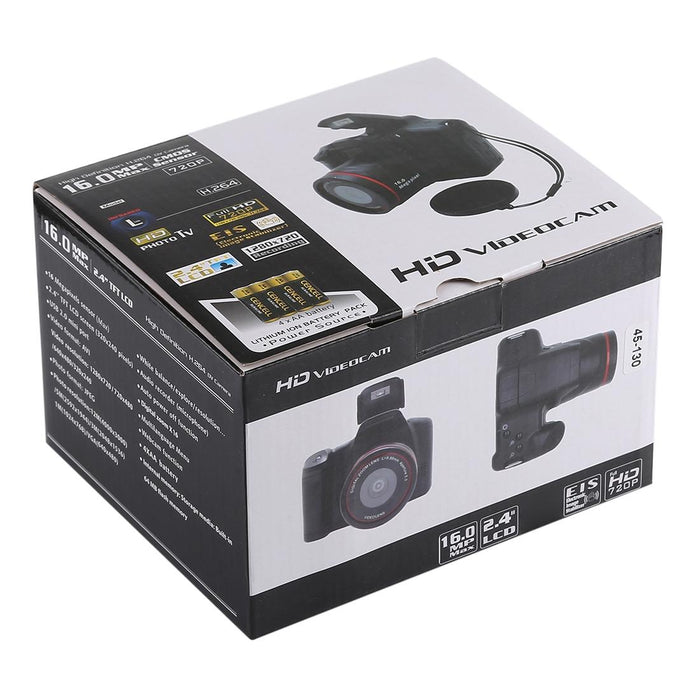 1.3 Mega Pixel Hd Dv Slr Camera 2.4 Inch Lcd Full Hd 720P Recording Eis