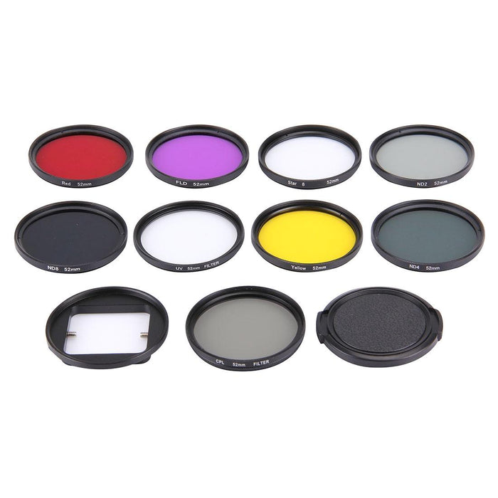 Professional 52mm Lens Filter Set