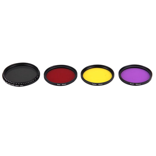 4 In 1 Professional 52mm Lens Filter For Gopro Hero