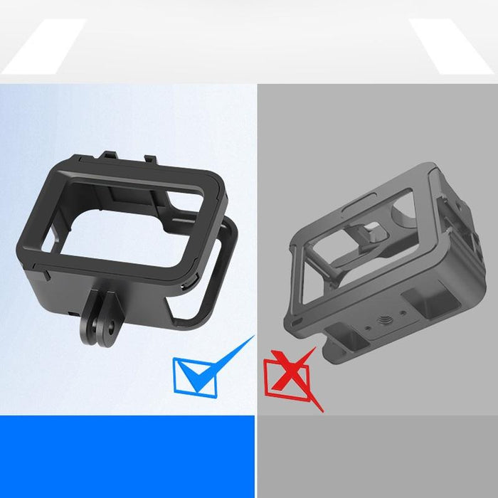 Gopro Hero8 Standard Border Pc Abs Frame Mount Protective