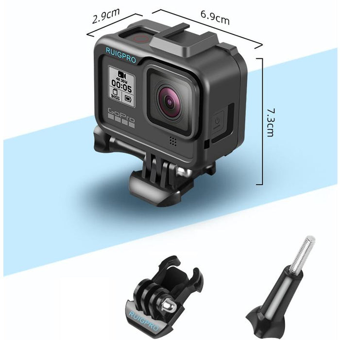 Gopro Hero8 Standard Border Pc Abs Frame Mount Protective