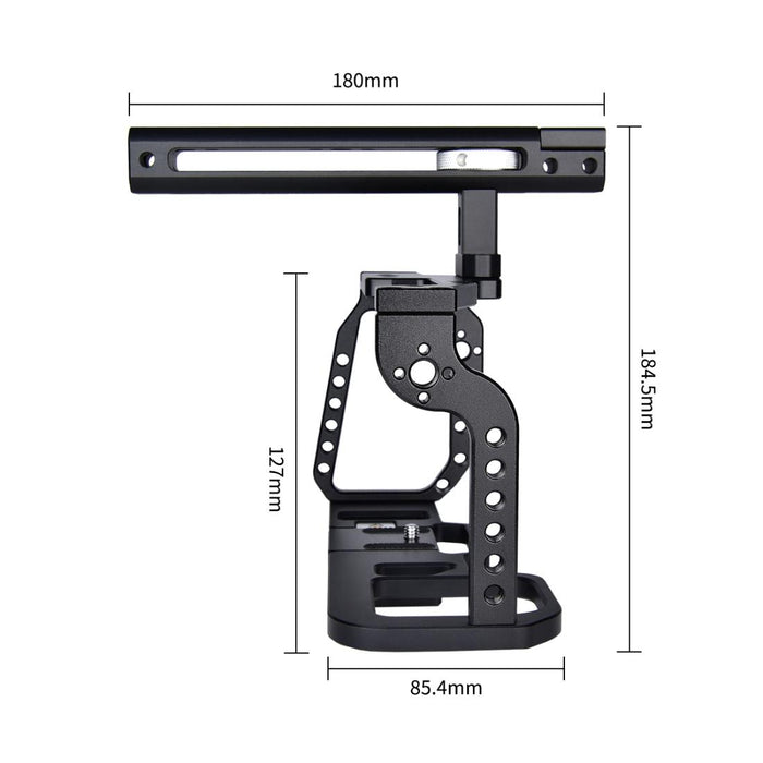 C9-A Ylg0911A Handle Video Camera Cage Stabilizer For Dji Bmpcc 4K Black