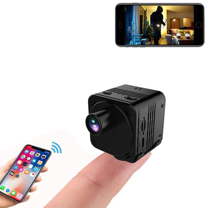 R89 Full Hd 1080P Wifi Mini Dv Recorder Camera Support Monitor Detection & Night Vision & Loop Recording & Tf Card