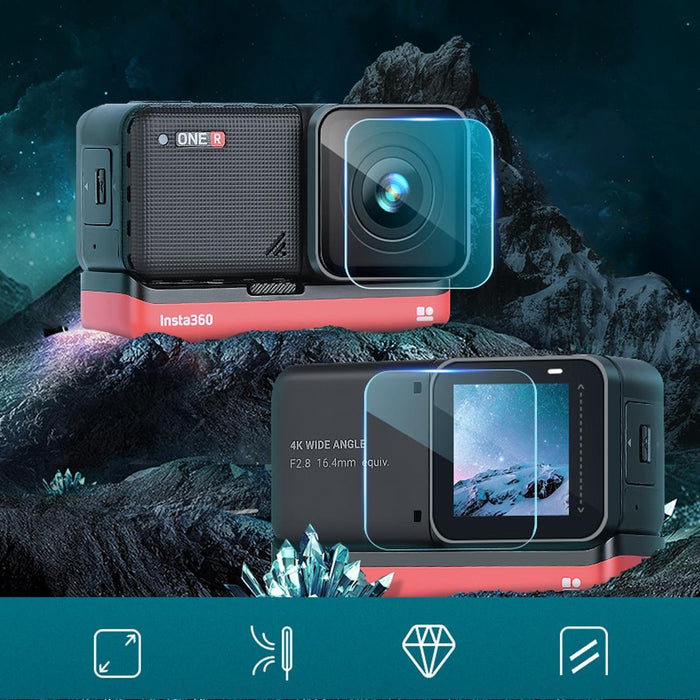 Tempered Glass Film for Insta360 one r 4k Lcd Display