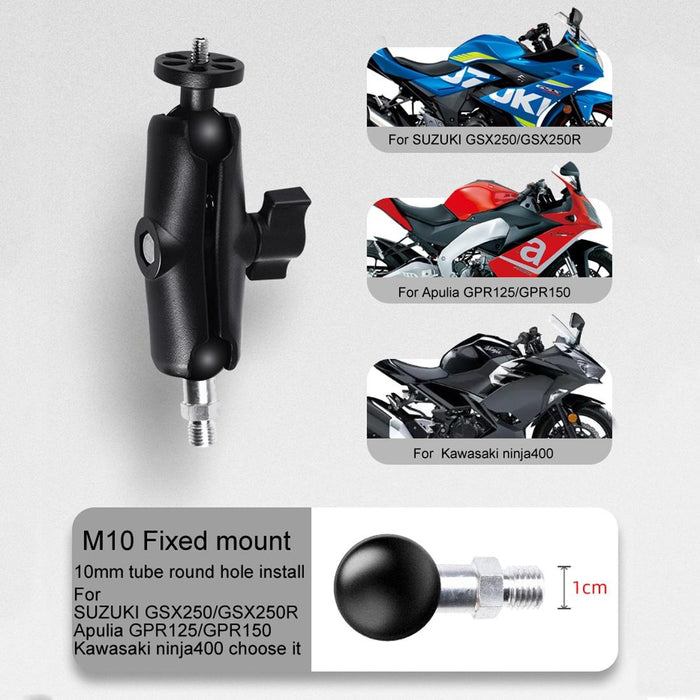 Universal Motorcycle Rearview Mirror Mount for Action