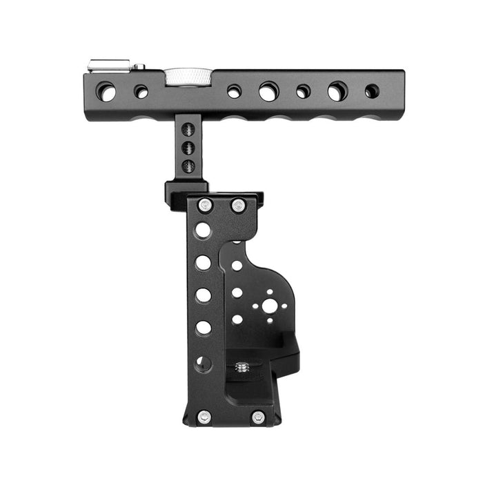 C17 Ylg0913A Video Camera Cage Stabilizer With Handle For Sony A6600 Black