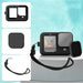 Silicone Case with Wrist Strap and Lens Cover for Gopro