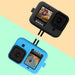 Silicone Case with Wrist Strap and Lens Cover for Gopro