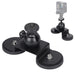 Universal Car Suction Cup Mount for Gopro and Action Cameras