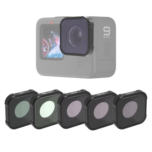 Kb Series Lens Filter Set for Gopro Hero10 / 9 - Mcuv Cpl