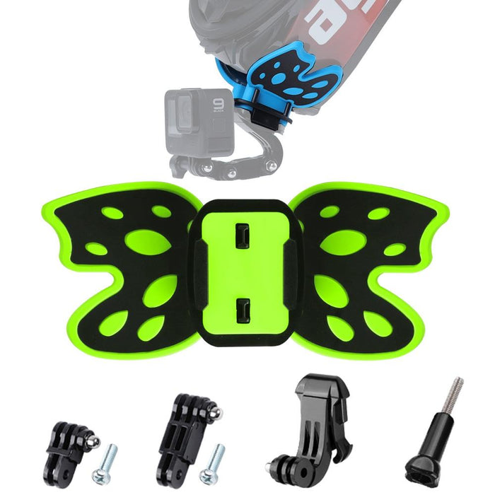 Butterfly Helmet Mount Adapter With 3 Way Pivot Arm j Hook