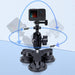 Triangle Suction Cup Mount Holder With Tripod Adapter Screw