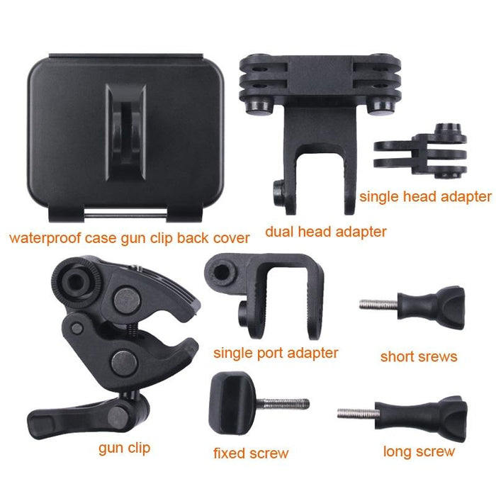 Clamp Mount Connecting Adapter Kit With Waterproof Back