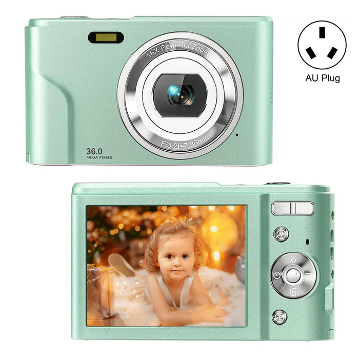 Dc311 2.4 Inch 36Mp 16X Zoom 2.7K Full Hd Digital Camera Children Card Camera