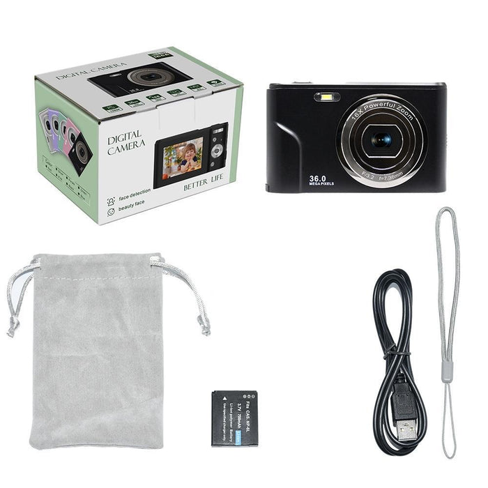 Dc311 2.4 Inch 36Mp 16X Zoom 2.7K Full Hd Digital Camera Children Card Camera