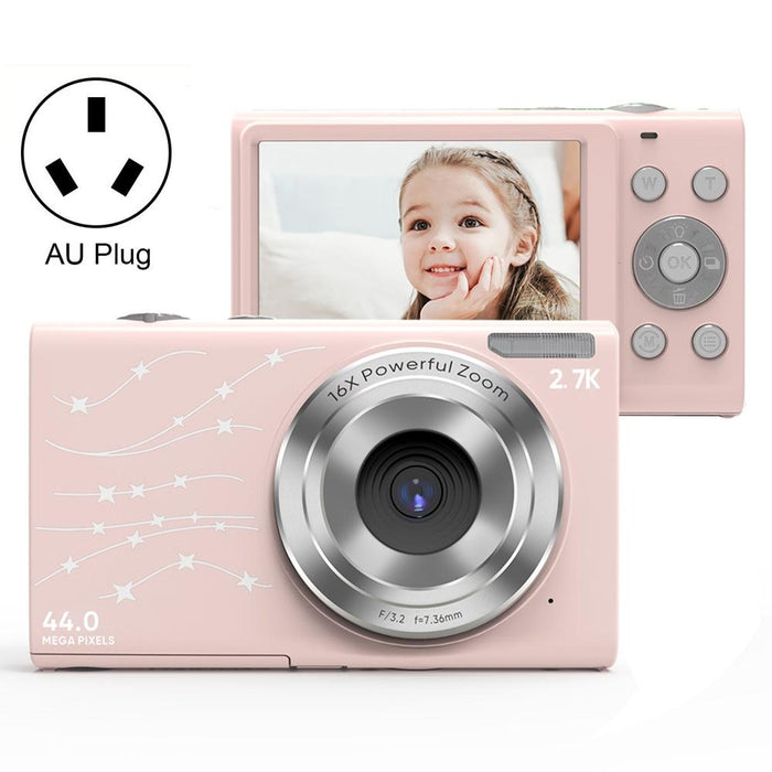 Dc402 2.4 Inch 44Mp 16X Zoom 1080P Full Hd Digital Camera Children Card Camera