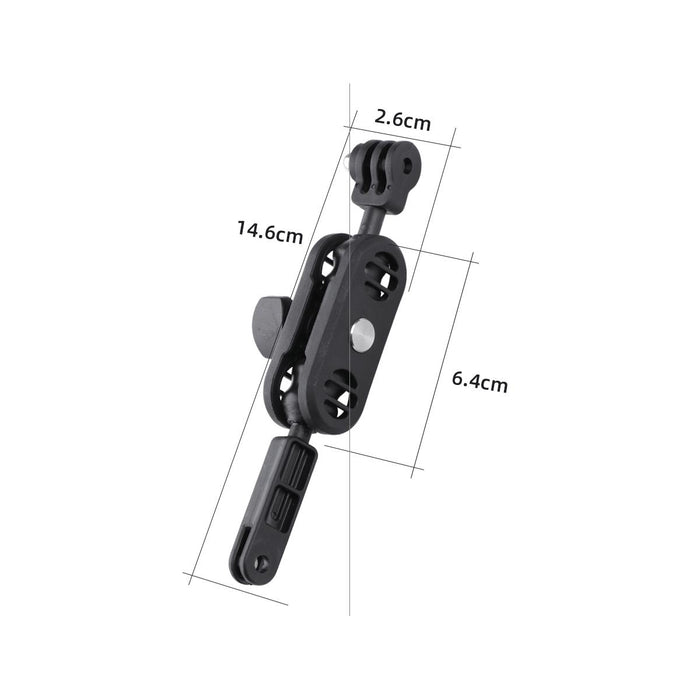 360 Pivot Magic Arm Motorcycle Helmet Mount Adapter Holder