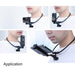 Neck Phone Camera Holder with Clamp - Hands-free & Extended