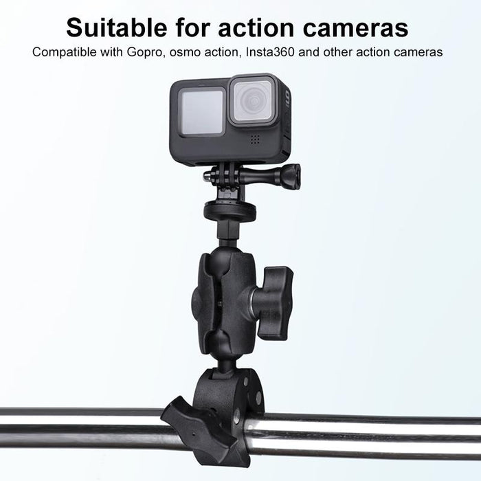 Extended 360 Rotation Adjustable Action Camera Bike