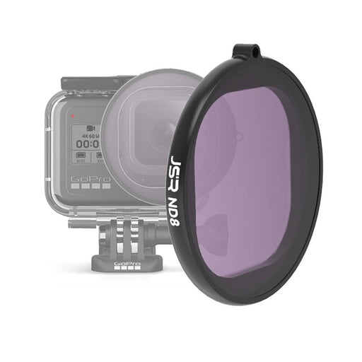 Gopro Hero8 Round Housing Filter Nd8 Lens