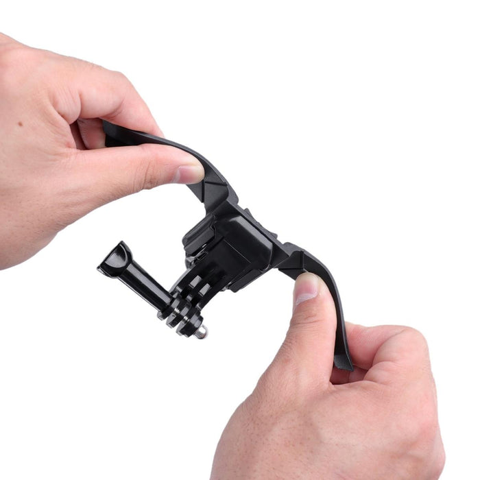 Action Camera Phone Helmet Mount Kit With j Hook Buckle