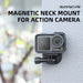 Zj554 Magnetic Wearable Neck Phone Action Camera Holder